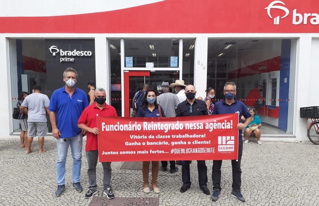 Funcion Rio Do Bradesco Reintegrado Nesta Sexta Seebmr