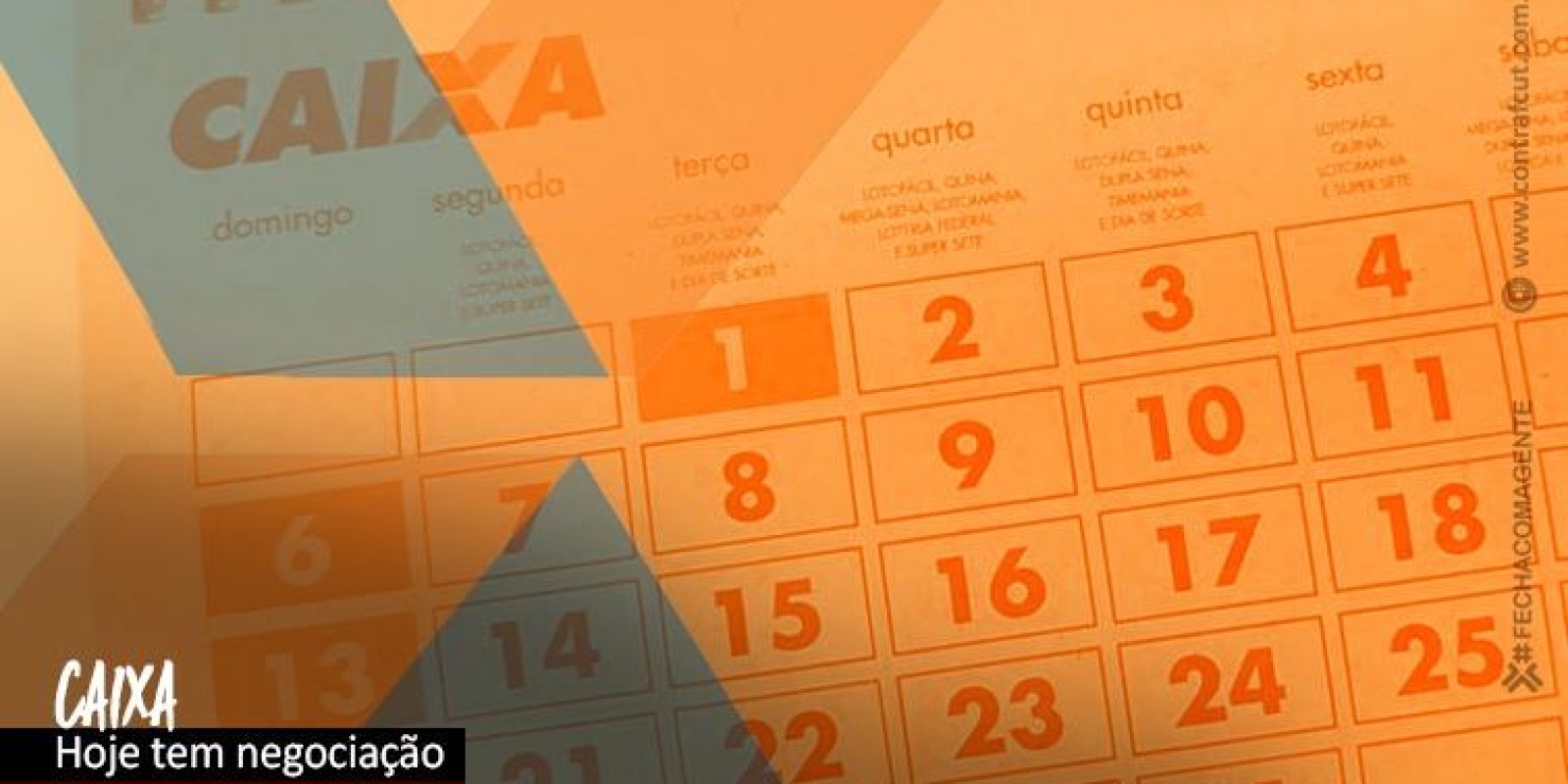 Hoje tem negociação do Saúde Caixa