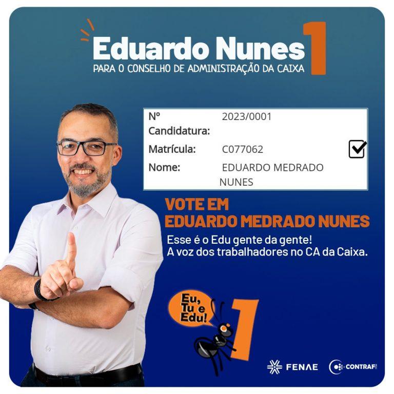 SEEB Macaé orienta voto em Eduardo Nunes para o CA da Caixa